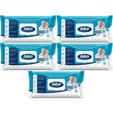 Önlem Hijyenik Vücut Temizleme Islak Mendil Havlu 250 Yaprak (5pk*50)
