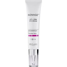Belirtilmemiş Oriflame Novage+ Lift + Firm Sıkılaştırıcı Göz Kremi Yaşlanma Karşıtı 15 ml