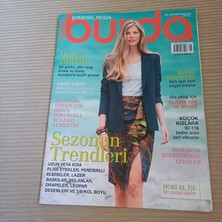 Burda Dergi Ağustos 2014 Patronu Icerisinde 2,el Cok Temiz Kondisyonda  Davet Zamanı: