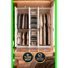 DUYAMO Lorenza 5 Kapaklı Gardırop