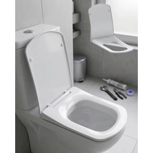 Marvielle Yavaş Kapanan Sessiz Sistem Klozet Kapağı - Banyo Düzenleyici