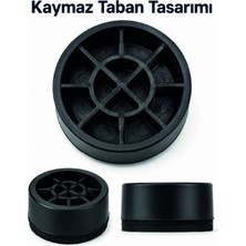 Marvielle Kaymaz Çamaşır Makinesi Ayak Altlığı 4 Adet - Banyo Düzenleyici