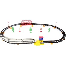 PopŞeker Rc Uzaktan Kumandalı Hızlı Tren Seti | 3+ Yaş | 49 Parça | 265 cm Raylı Çocuk Oyuncak
