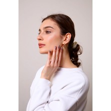 Aurrari 2'li Gold Renk Kuzey Yıldızı Earcuff CUFF