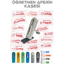 Kendinden Mürekkepli Kaşe Öğretmen Kaşesi Aferin Kaşesi Cep Kaşesi