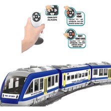 PopŞeker Rc Uzaktan Kumandalı Işıklı Tren Seti | 3+ Yaş | 30 Parça | 176 cm Raylı Çocuk Oyuncak
