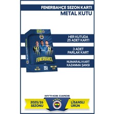 Mythos Cards Fenerbahçe 2025-26 Sezon Kartları - Metal Kutu