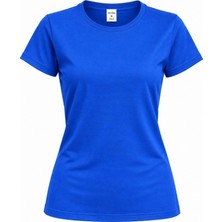 Zamerya Kız Çocuk Basic Bisiklet Yaka Kısa Kollu Slim Fit Yazlık Tişört