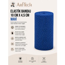 Sayberk Elastik Bandaj 10CMX4,5M Mavi
