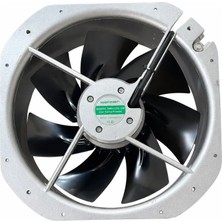 Salzer Fan 280x280x80 mm 230 V AC Rulmanlı 1801 m³/h Metal Gövde Metal Pervane Klemensli