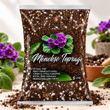 Menekşe Toprağı 5 Litre - Böcek Sinek Yapmayan Premium Kalite