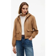 Tommy Hilfiger Kahverengi Kadın Ceket WW0WW51532GWA