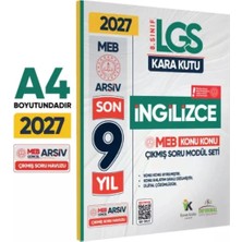 Karakutu Yayınları 2027 LGS 8.Sınıf İNGİLİZCE Karakutu MEB Çıkmış Soru Modülü Video/PDF Çözümlü Konu Konu Son 9 Yıl