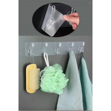 Marvielle Şeffaf Pratik Banyo Mutfak Düzenleyici Askısı 5 Li - Banyo Düzenleyici