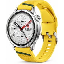 MMP Shop Xiaomi Watch S5 / S4 / S3 / S2 / S2 Pro / S1 / S1 Active Uyumlu Lansman Spor Yumuşak Silikon Kordon