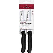 Victorinox Swiss Classic 12CM 2li Tırtıklı Biftek Bıçağı 6.7933.2B