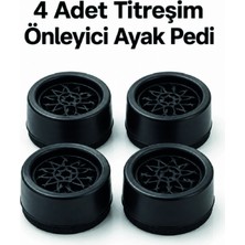 Marvielle Çamaşır Makinesi Titreşim Önleyici Ped 4'lü Set - Banyo Düzenleyici