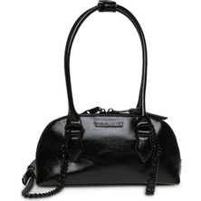 Steve Madden Omuz Çanta, Standart, Siyah