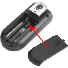 Yongnuo RF603 Flaş Tetikleyici Uyumlu Pil Kapağı
