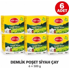 Neşe Çay Siyah Çay Demlik Poşet 500 gr x 6 Doğal Aroma ve Kalite ile Üretilmiştir