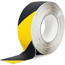 Hırsan Kaydırmaz Bant Sarı Siyah 24MM x 10MT