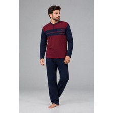 Magical Story Süprem Kumaştan Uzun Kol Battal Pijama
