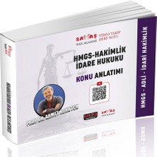 Savaş Yayınevi Adli-Idari Hakimlik Hmgs Idare Hukuku Video Takip Ders Notu Konu Anlatımı Savaş Yayınları 2026