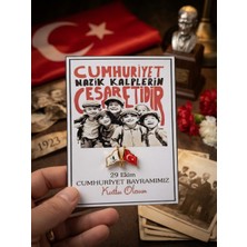 GHL Story 29 Ekim Rozet Set 10 Adet Kartlı