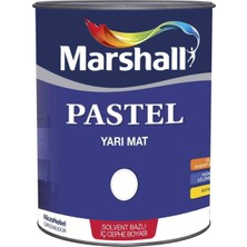 Marshall Pastel Yarı Mat Beyaz 15 L