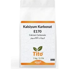 Tito Kalsiyum Karbonat [Gıda Tipi] 1 Kg