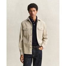 Gant Erkek Bej Regular Fit %100 Pamuk Gömlek 3263051.215