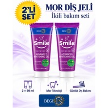 Oliways BEGISUN Yeni Mor Diş Bakım Jeli 2’li Set (2×50 ml) – Günlük Kullanıma Uygun