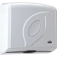 Marvielle Z Katlı Kağıt Havlu Dispenseri Jumbo Beyaz - Banyo Düzenleyici