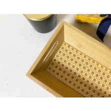 Marvielle Rattan Bambu Organizer Hazeran Düzenleyici 33*15 cm Bambu Hazeran - Banyo Düzenleyici
