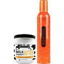 Morfose Milk Therapy Butter + Morfose 350 ml Ultra Strong Saç Köpüğü