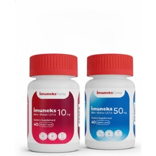 Imuneks Beta-Glukan 10 Mg 40 Kapsül ve Imuneks Beta-Glukan 50 Mg 40 Kapsül 2’li Set