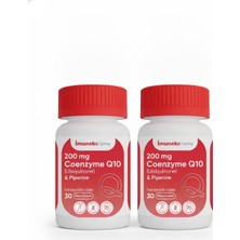Imuneks Koenzim Q10 200 Mg 30 Kapsül 2’li Set