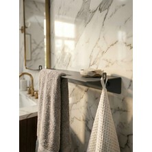 Marvielle Metal Havluluk ve Çok Amaçlı Duvar Rafı - Banyo Düzenleyici