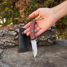 Köse Mehmet Yaylı Katlanır Model - Gül Ağacı Sapı - 18 Cm