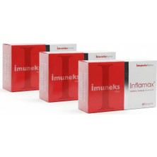 Imuneks Inflamax Optimize Zerdeçöp Curcumin 60 Kapsül 3’lü Set