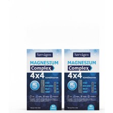 Sorvagen 4x4 Magnezyum Complex 60 Tablet 2’li Set