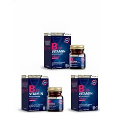 Nutraxin B12 Vitamin 60 Tablet 3’lü Set