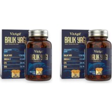 Vitagil Omega 3 1200 Balık Yağı 60 Softgel 2’li Set