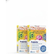 Vitagil Microflora Probiyotik Damla 15 ml 2’li Set