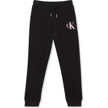 Panço Calvin Klein Unisex Çocuk Siyah Eşofman Altı