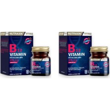 Nutraxin B12 Vitamin 60 Tablet 2’li Set