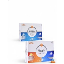 New Life Mag 4 Day 30 Tablet & Night 30 Tablet ve New Life B12 Plus Methylcobalamin 60 Tablet 2’li Set
