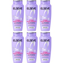 Elseve Hydra Hyaluronic Nem Dolduran Bakım Şampuanı 700 ml *6 Adet