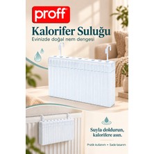 proff Askılı Kalorifer Suluğu - Petek Üstü Doğal Nemlendirici Su Kabı - Petek Suluk