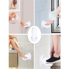 Marvielle Vantuzlu Ayak Desteği, Duş Için Ayak Desteği Aparat - Banyo Düzenleyici